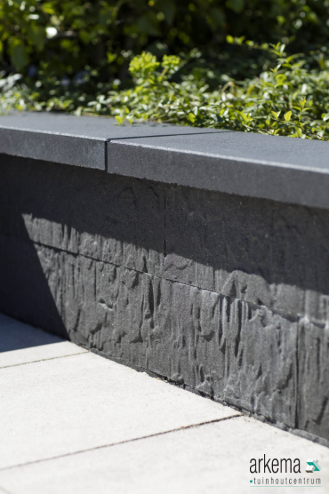 Muur afdekplaat 100x25x5 Milano