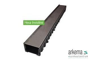 Hexa Invisiline +RVS opzetelement 100cm