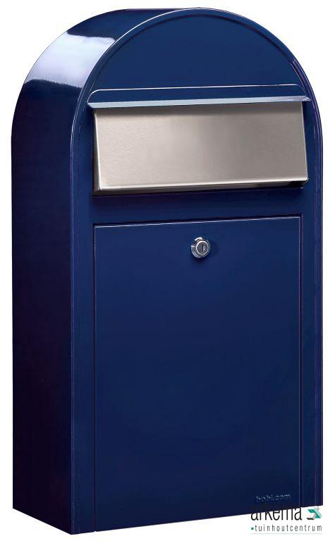 Grande S 5003 i RAL 5003 donkerblauw + RVS klep