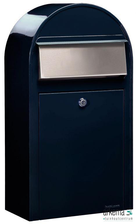 Grande S 5004 i RAL 5004 zwartblauw + RVS klep