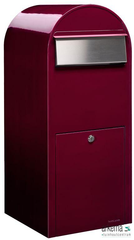 Jumbo 3005 i RAL 3005 bordeauxrood + RVS klep