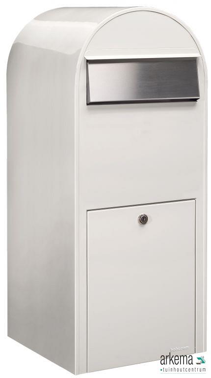 Jumbo 9016 i RAL 9016 wit + RVS klep