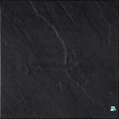 H2O reliëf square 60x60x5 cm black