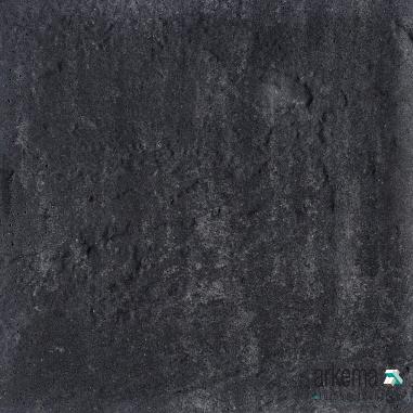 H2O reliëf square 60x60x5 cm nero/grey