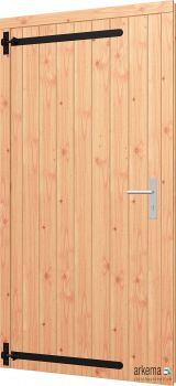 Opgeklampte deur enkel 880x1950 + kozijn 1015x2020mm  (zonder hang- en sluitwerk)