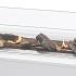 Glazen ombouw Inbouwbrander Rechthoek Groot 1000 x 330 x 170