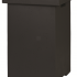 Enclosure (Bijzettafel) LPG Tank zwart 410 x 410 x 620