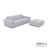 Icon loungeset 3-zits + hocker Mouse Grey