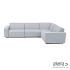 Icon loungeset 6-zits hoek (rechts) Mouse Grey