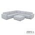 Icon loungeset 8-zits hoek + hocker (links) Mouse Grey