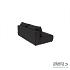 Luxury loungeset straight 220 Anthracite