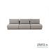 Luxury loungeset straight 330 Light Taupe