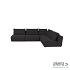 Luxury loungeset corner 230x340 Anthracite