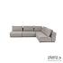 Luxury loungeset corner 230x340 Light Taupe