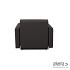 Petit sofa fauteuil Cacao Grey