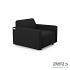 Petit sofa fauteuil Wicked Black