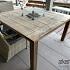 Tuintafel met brander Teak Samutra 150 x 150 cm showmodel