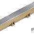 Euroline goot, L=1000mm, H60 verzinkt