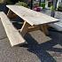 Lariks picknicktafel geschaafd 300cm