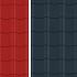 Easy-pan rood glans Plaat 86x113,5cm Werkende oppervlakte: 0,86m²