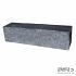 Palissade Block Grijs/ zwart  60 x 15 x 15