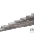 LINE BLOCK MATTERHORN 55X20X6CM