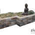 TUMBELWALL GETR. 30X20X10CM KILIMANJARO