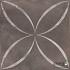GeoCeramica® topplaat 60x60x1 Forza Verde Butterfly Antra