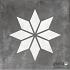 GeoCeramica® 80x80x4 Blooming Black base