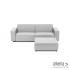 uni loungeset 3-zits + hocker Dawn Dust