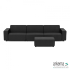 Icon deluxe loungeset 6-zits + hocker small Anthracite