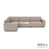 Icon deluxe loungeset 6-zits hoek (links) Light Taupe