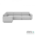 uni loungeset 6-zits hoek (links) Dawn Dust