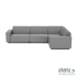 Icon deluxe loungeset 6-zits hoek (rechts) Steel
