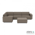 Icon deluxe loungeset 6-zits hoek + hocker (links) Charcoal