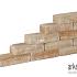 PILESTONE LINE MONT BLANC 40X15X10CM