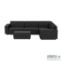 Icon deluxe Loungeset 6-zits hoek + hocker S (rechts) Anthracite