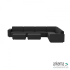 uni loungeset 10-zits hoek + 2 hockers S (R) Wicked Black