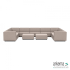 Chill loungeset U-zits large + 2 hockers Light Taupe