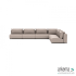 Luxury loungeset corner 450x340 Light Taupe (rechts)
