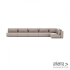 Luxury loungeset corner 560x230 Light Taupe (rechts)