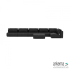 Luxury loungeset corner 560x230 + hocker Anthracite (rechts)