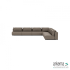 Luxury loungeset corner 450x450 Charcoal (rechts)