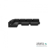 Luxury loungeset corner 450x450 + 2 hockers Anthracite (links)