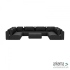 Luxury loungeset u-sofa 340x460x340 + hocker Anthracite