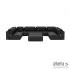 Luxury loungeset u-sofa 340x460x340 + 2 hockers Anthracite