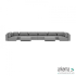 Luxury loungeset u-sofa 230x680x230 + 2 hockers Steel