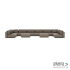 Luxury loungeset u-sofa 340x680x340 + 2 hockers Charcoal