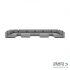 Luxury loungeset u-sofa 340x680x340 + 2 hockers Steel