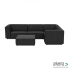 Chill loungeset 6-zits hoek + hocker (rechts) Anthracite